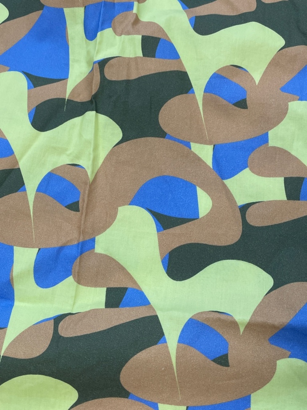 NWT Wildfang The Essential Short Sleeve Button Up Shirt Abstract Pop Art Sz 1X - Picture 9 of 11